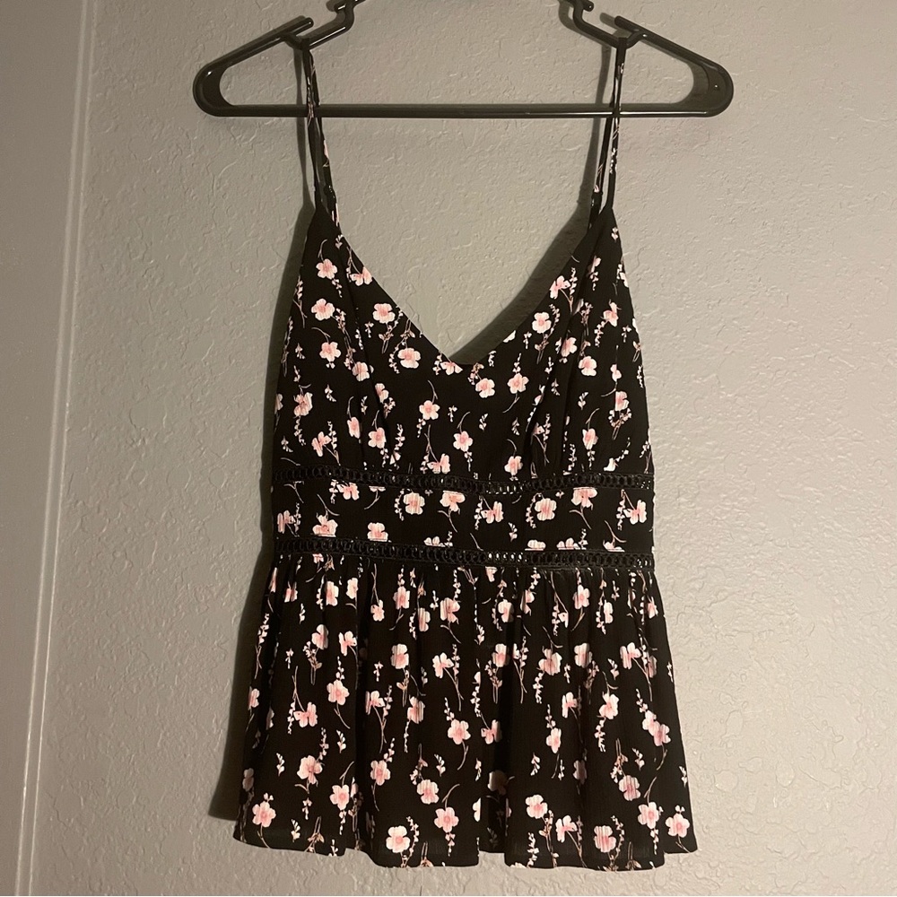 Francesca’s floral tank top